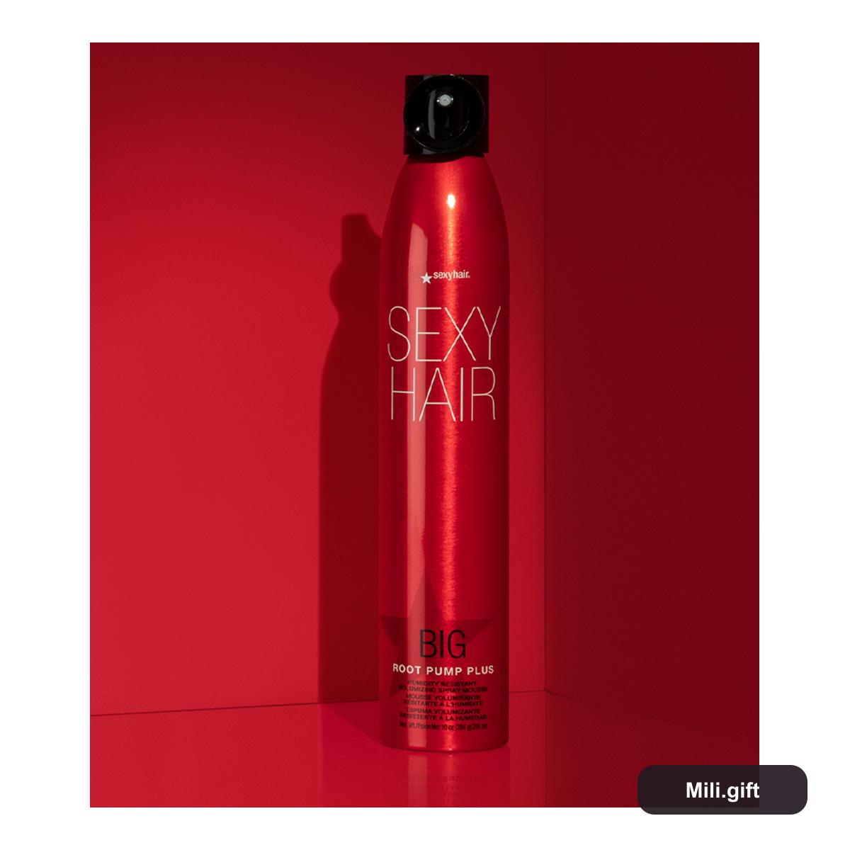 Tạo Kiểu Tóc Sexy Hair Big Root Pump Plus Humidity Resistant Volumizing Spray Mousse 10 oz / 284 g