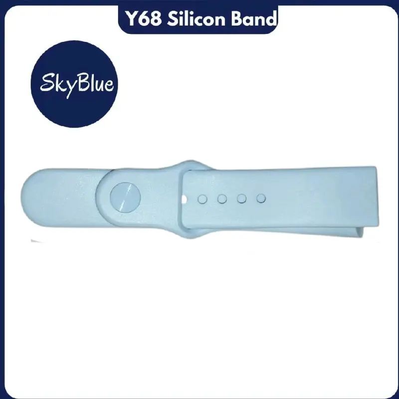 Strap Smart Watch Y68 Tali Smart Bracelet Y68 Smart Band Silicon 4