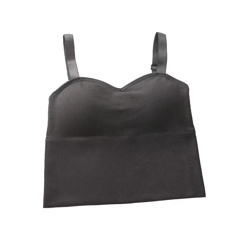 Tank Top Bra  Tanktop Polos Elastis High Quality Crop Top Inner Kaos Tangtop 3