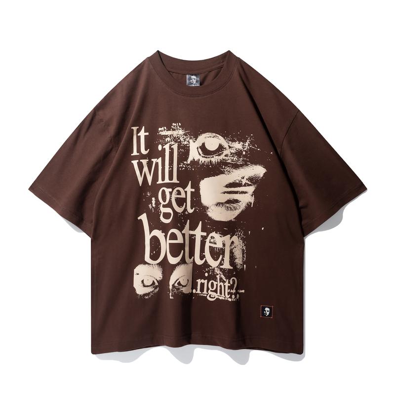 Based On Money - Baju Kaos Distro Oversize Pria Wanita Cream Temptation x Ocn 1