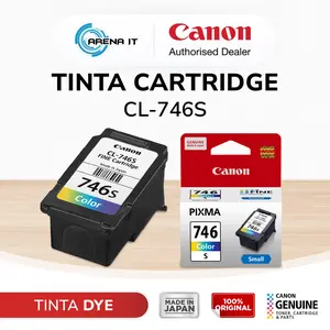 Tinta Original Canon 746 Small Color CL746s - Tinta Canon MG2570s TS207 TS307 TS707 TR4570s TR4670s - Tinta Cartridge Katrid