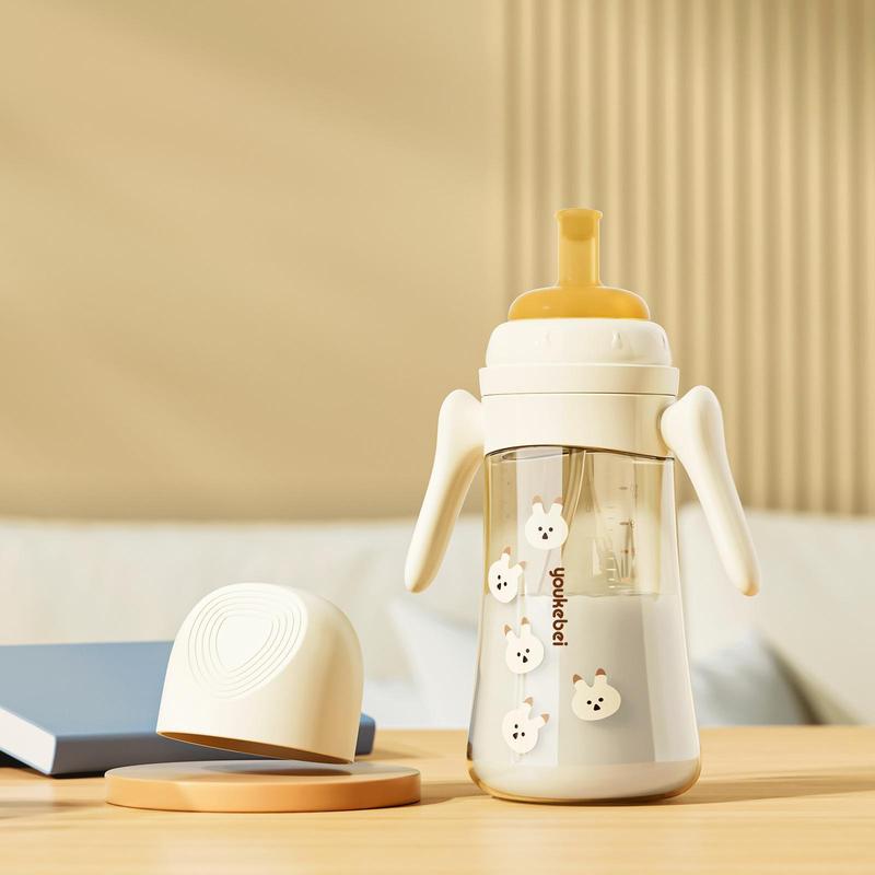 Bình Uống Nước Ống Hút Đa Năng Một Chai Ba Mục Đích, Thích Hợp Cho Em Bé Và Trẻ Em, Cốc Ống Hút Uống Sữa, Thích Hợp Cho 1-2-3 Tuổi, Chống Vỡ, Cho Hơn 6 Tháng