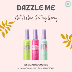 DAZZLE ME GET A GRIP MAKEUP SETTING SPRAY | DAZZLE ME FACE MIST SERIES / ACNE / GLOW / MATTE Kosmetik