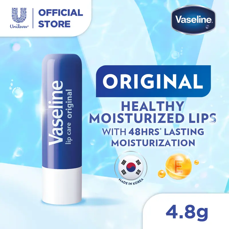 Vaseline Lip Therapy Balm Stick ORIGINAL 4.8gr - Pelembab Bibir - Lip Balm 0