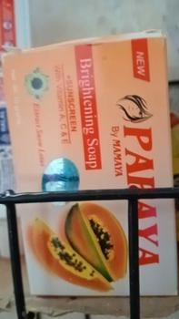 Product Review of PROMO [DAPAT 3 PCS] SABUN PAPAYA BY MAMAYA GRIGHTENING SOAP + SUNSCREEN  WITH VIT. A UNTUK MEMUTIHKAN from a**k 0