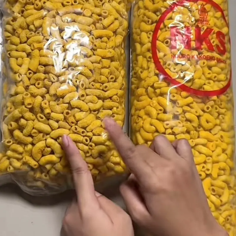 Makaroni Pipa Bantat NKS - NS 1 Ball (1kg) - Camilan Pedas & Nikmat Cemilan Food Snacks Makanan 4