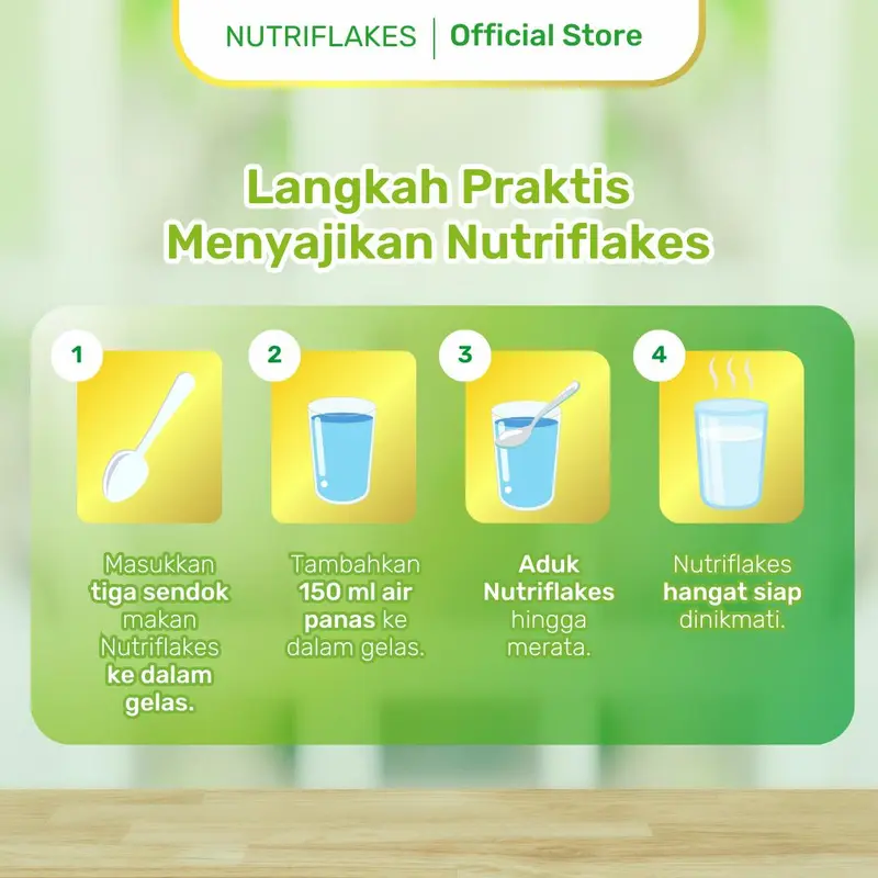 Nutriflakes Sereal Umbi Garut Bantu Redakan Asam Lambung dan Maag Paket 1 Box 3