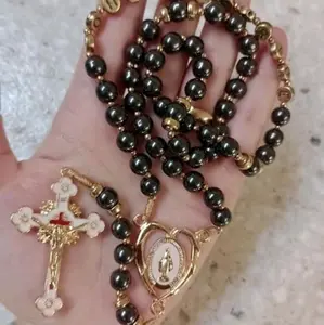 Aksesoris Rohani Katolik Kalung Rosario suci