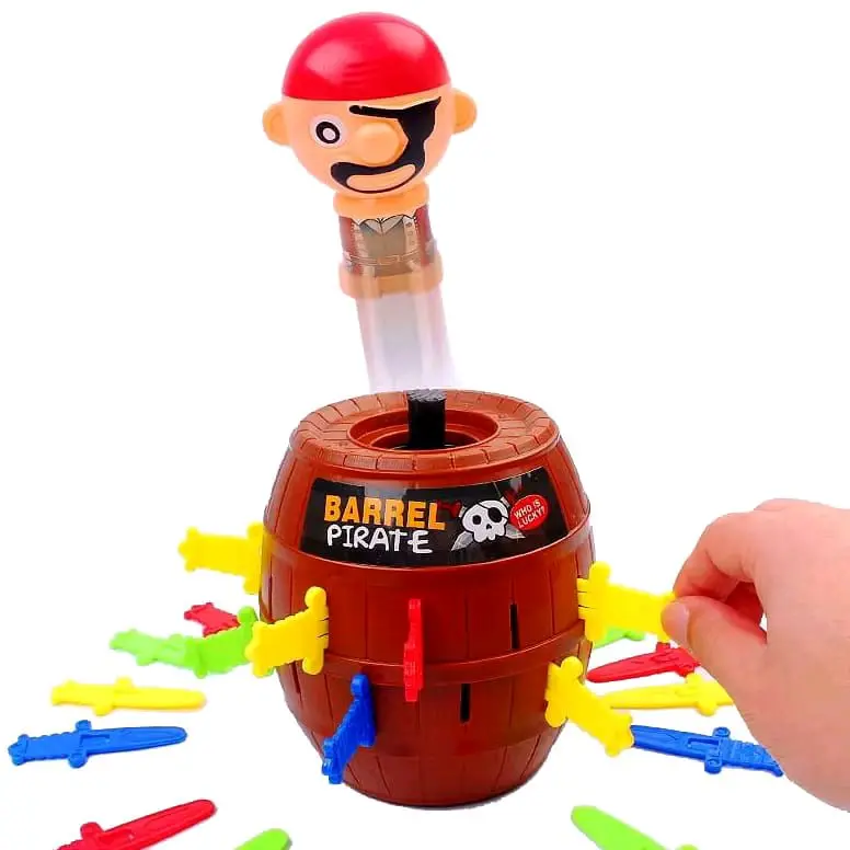 Mainan Pirate Roulette Game Running Man / Mainan Prank Tong Bajak Laut Crazy Pirates MU 07 5
