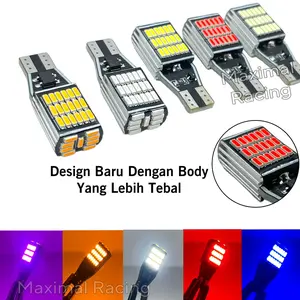 LED T10/T15/T16 CS1 45 TITIK CANBUS SUPER TERANG UNTUK LAMPU SEIN DAJJAL MOTOR LAMPU MUNDUR LAMPU SENJA LAMPU PLAT MOTOR MOBIL DAN TRUCK