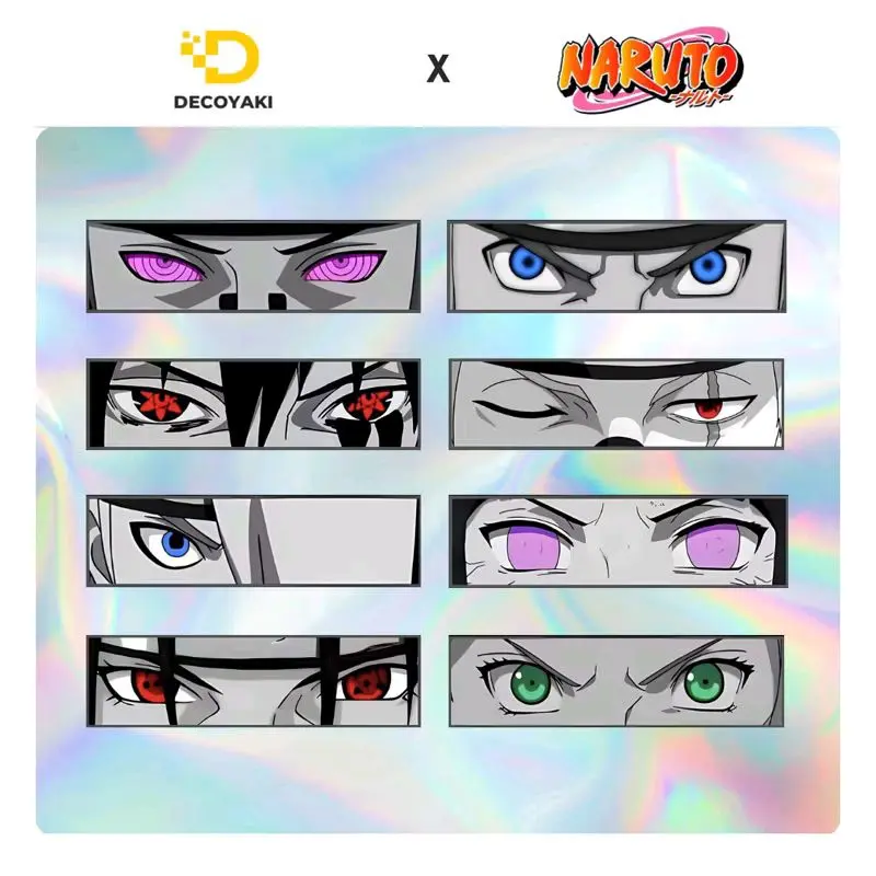 Sticker Slap Hologram naruto, Stiker Hologram naruto