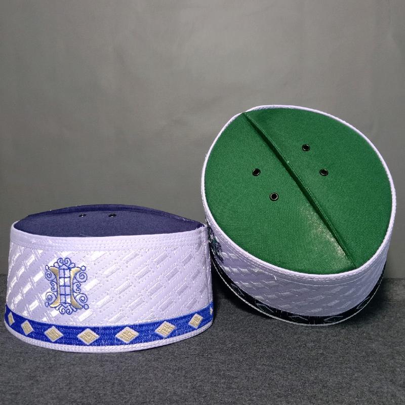 Peci Asaghofah Motif Logo Pintu Aceh Songkok Kopiah Muslim Premium Halus Lembut 1