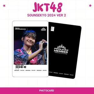 PHOTOCARD JKT48 SOUSENKYO 2024 VER 2 2SISI (HARGA 1 PCS + LAMINASI 2 SISI) JPOP CARDS IDOL UNOFFICIAL ADEL ALYA AMANDA ANINDYA ASHEL CALLIE CATHY CHELSEA CHIKA CHIRSTY CYNTHIA DAISY DANELLA ELIN FENI FIONY FLORA FREYA GENDIS GITA READY STOCK !