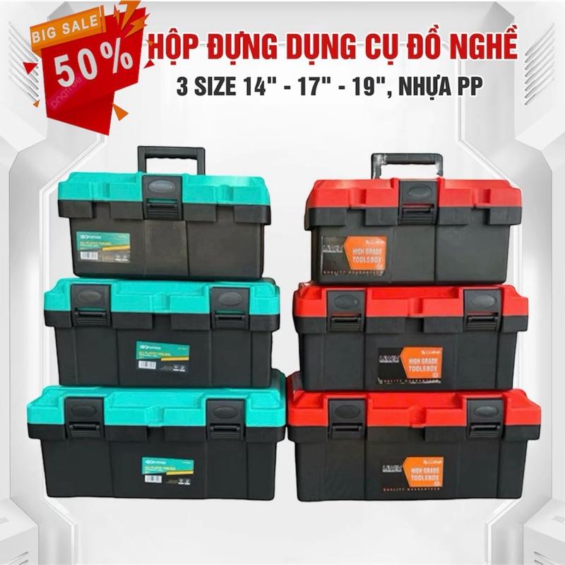 Hộp Đựng Đồ Nghề Đa Năng, Thùng Đựng Dụng Cụ Sửa Chữa Gofuther Kích Thước 14 17…