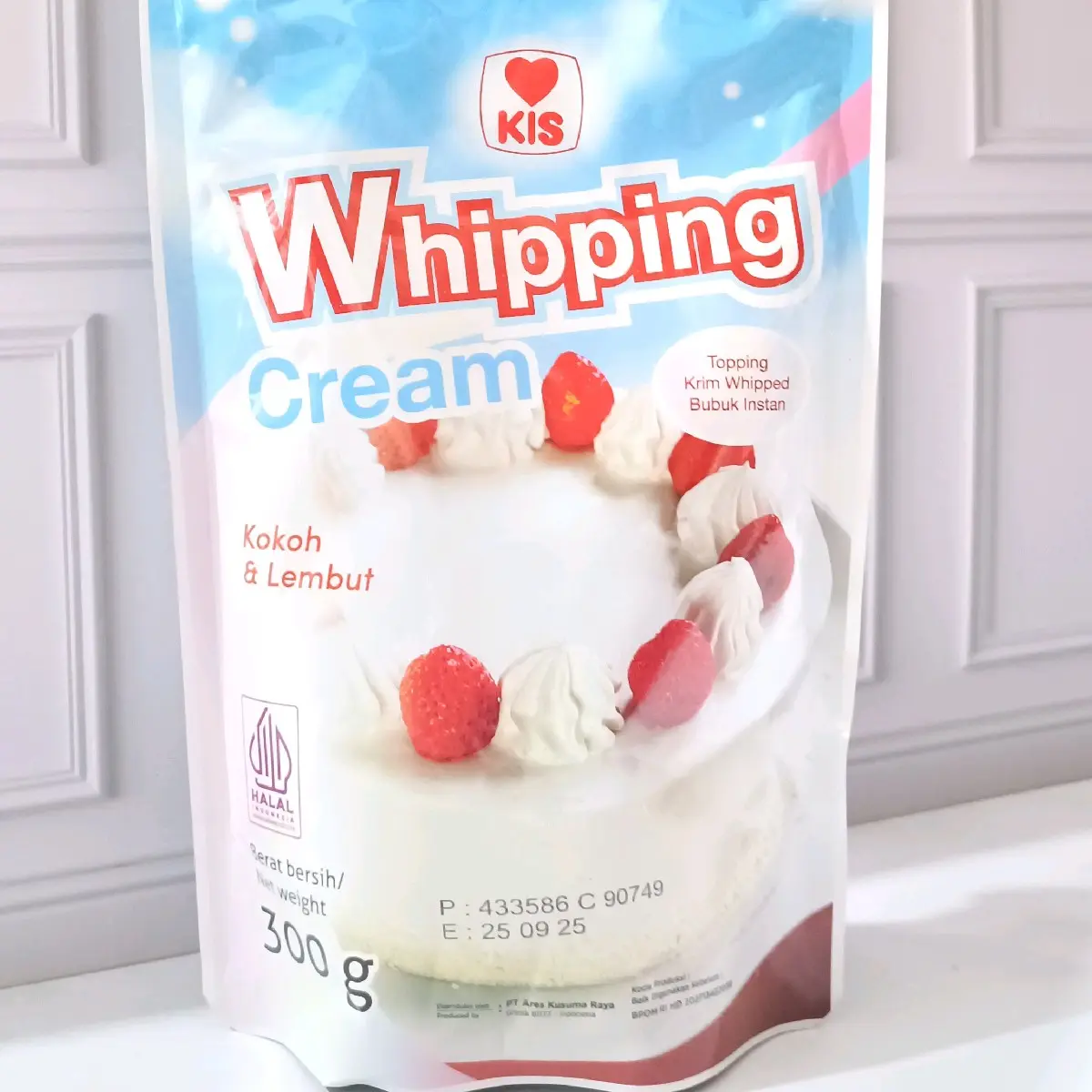 [ 300 GRAM ] Whipping Cream KIS 300 Gram untuk Baking dan Makanan - Food