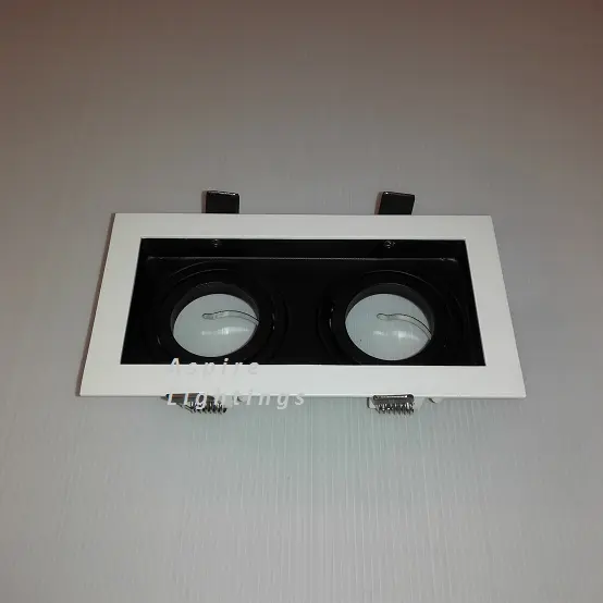 Recessed Downlight Modern Black White LED
