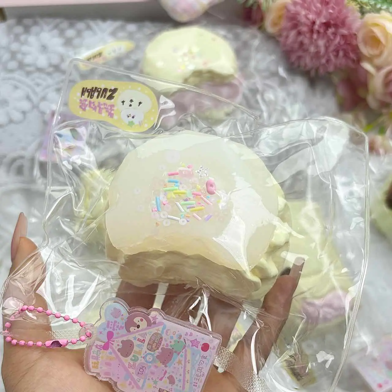 Zulala 1-36 ケーキ型 スクイーズおもちゃ ストレス解消用おもちゃ