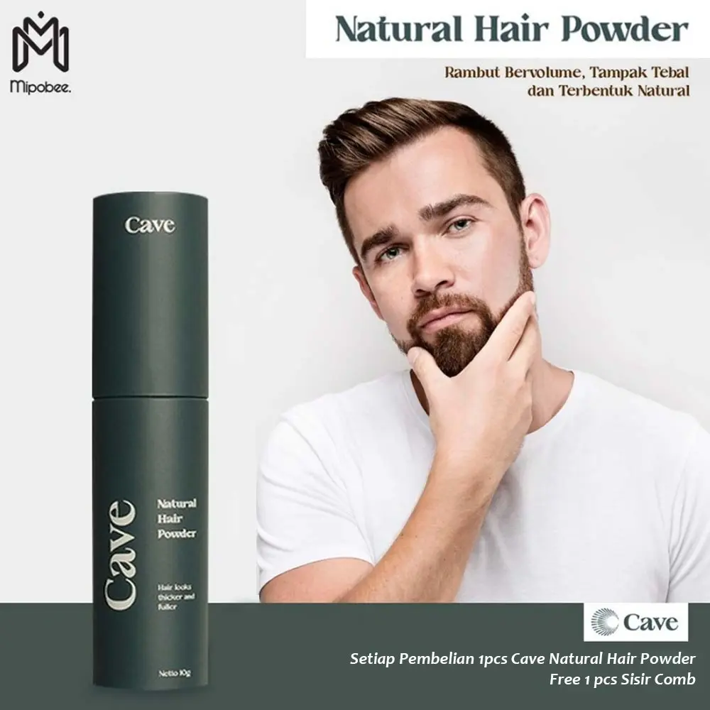 Cave Natural Hair Powder 10 gr Hair Styling