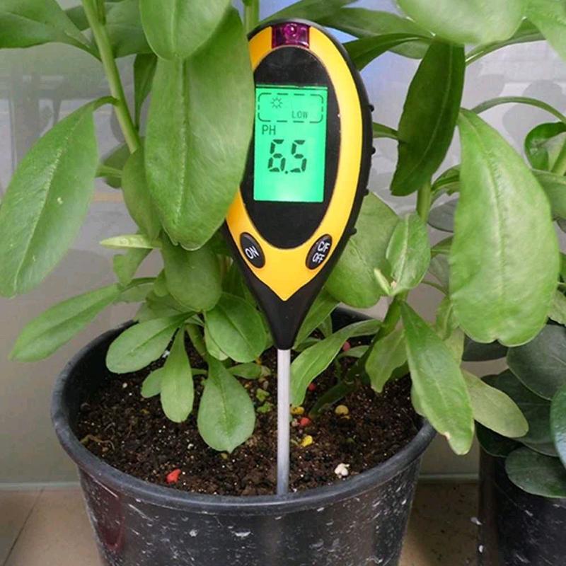 Pengukur Temperature dan Kelembapan Tanah Soil PH - TPH01803 Baterai 5