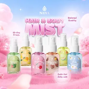 SPESAL LAUNCHING, BODYMIST NOOYA SERIES, dapat 6 semua varian aroma unisex cewe cowo