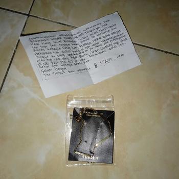 Product Review of THIQLA - Gelang Serut Wanita FASL - Gelang Kecil Tipis Mirip Gelang Emas Model 2025 - Gelang Aurel Mirip Gelang Titanium Wanita Anti Karat from p**a w**n 3