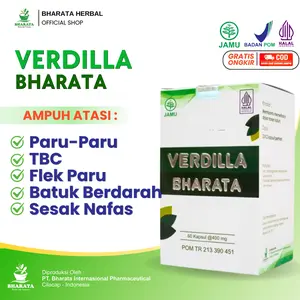 Verdilla Bharata Herbal - Solusi TBC Infeksi Paru & Flek Paru 100% Original BPOM & HALAL