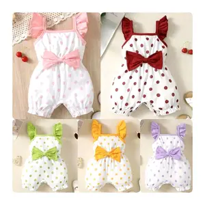 Romper Ruffle Pita Polka Baby Girl