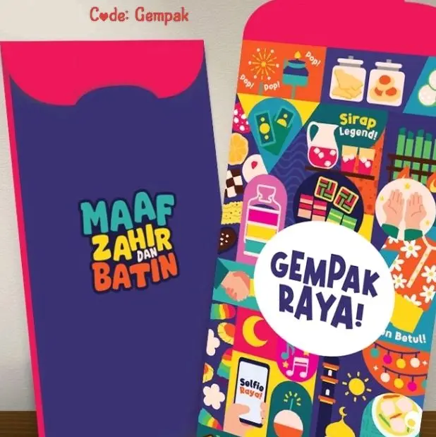 Sampul Raye 2025 10pcs/pkt