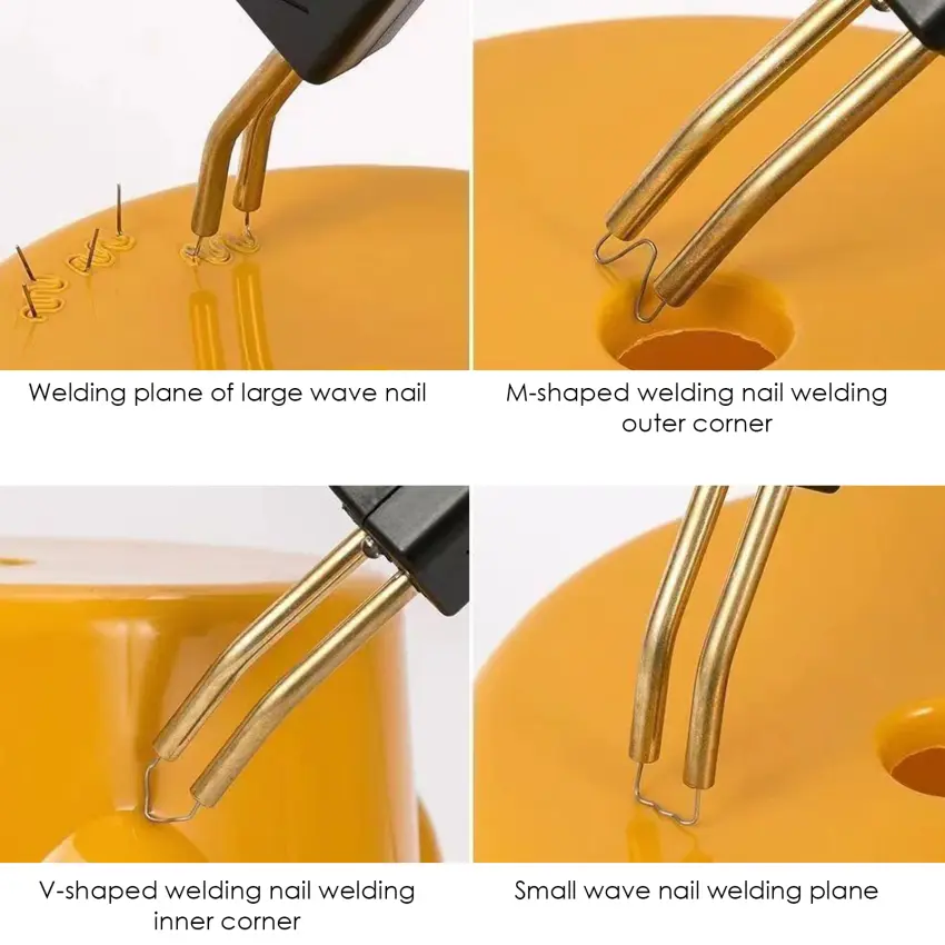 1200/600pcs Plastic Repair Machine Welding Hot Stapler Bumper Fender Welder Staples Kit For Soldering Bumper Repair Welding