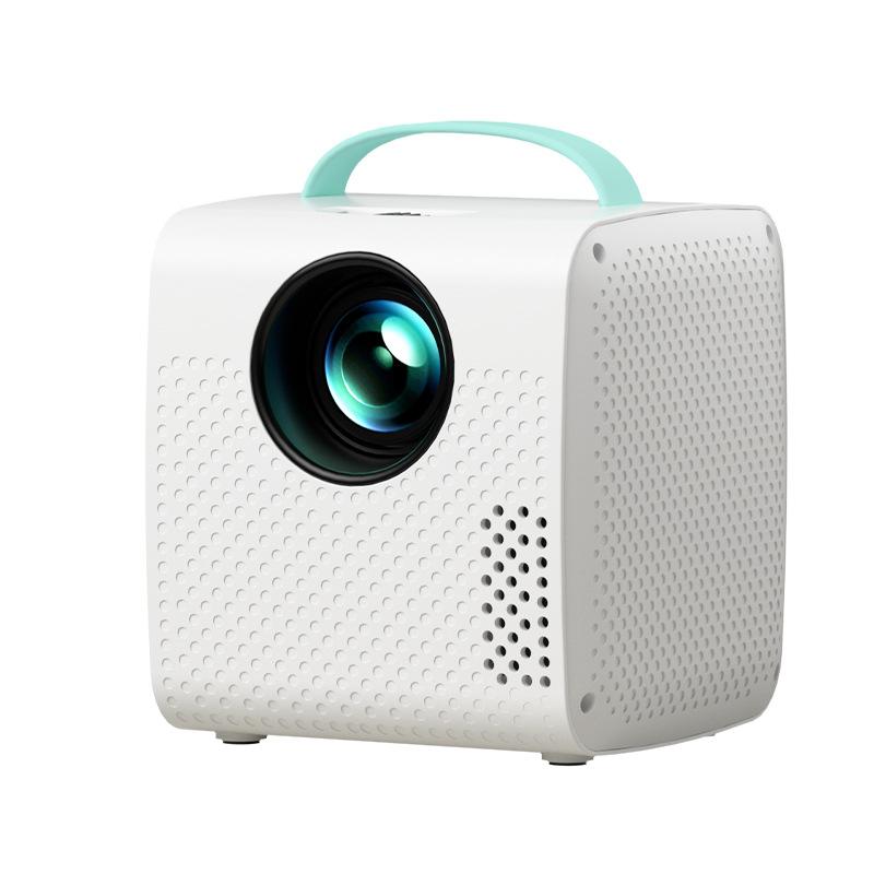 Máy Chiếu Mini Q2 Di Động, Projector Gia Đình Phản Chiếu Màn Hình Có Dây, Máy…