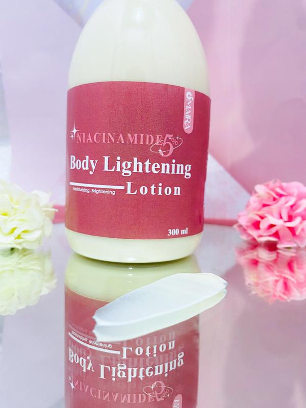 Omaira Lightening Lotion with 5% niacinamide + Sunscreen Agent | Membantu Mencerahkan Kulit Tubuh | Membantu melindungi dari paparan sinar UV | Membantu Melembabkan Kulit Tubuh | Membantu menyamarkan Bekas luka (BPOM dan HALAL) 3
