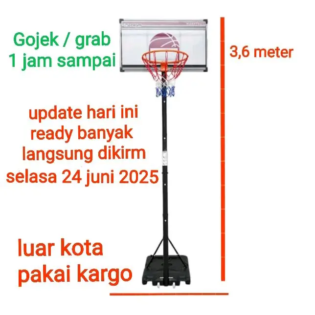 Ring basket portable dewasa dan remaja 0