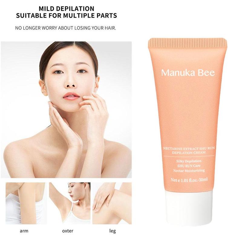 Product Introduction of Hair Removal Cream For Hands And Legs Mild Painless 30ml N4Y8 20