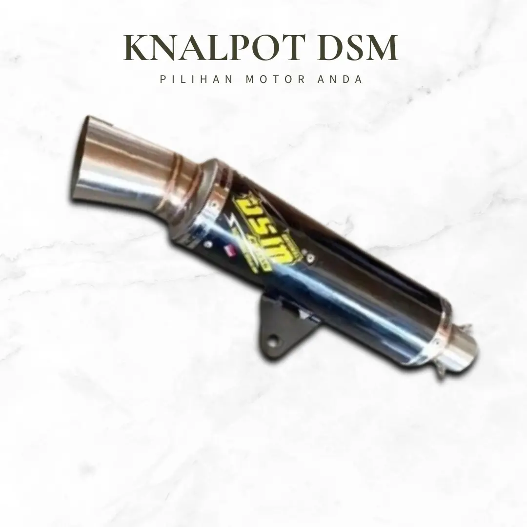 Slincer Knalpot Racing Black Series DSM Diameter 38 dan 50 Pangkon Bawah - Cocok untuk Segala Jenis Motor Matic - Motorcycle, Mesin