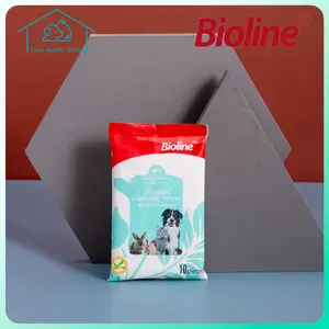 Bioline Universal Cosmetic Wipes 10pcs Ideal on journeys Geman technology natural extracts Ekstrak alami teknologi Jerman Tisu Kosmetik Universal