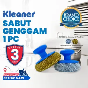 Kleaner Sabut Cuci Piring / Panci Gagang Genggam 1 Pc Polypropylene (GSH014)