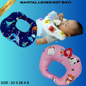 Bantal Dot Bayi Bantal Susu Bayi Anti Pegal Bantal Dot Botol Susu Bantal Leher Menyusui