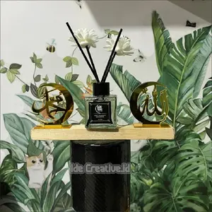 Hiasan Dashboard Mobil , Pajangan Dashboard Mobil , Aksesoris Mobil Allah dan Muhammad SABIT Kombinasi Dengan PARFUME