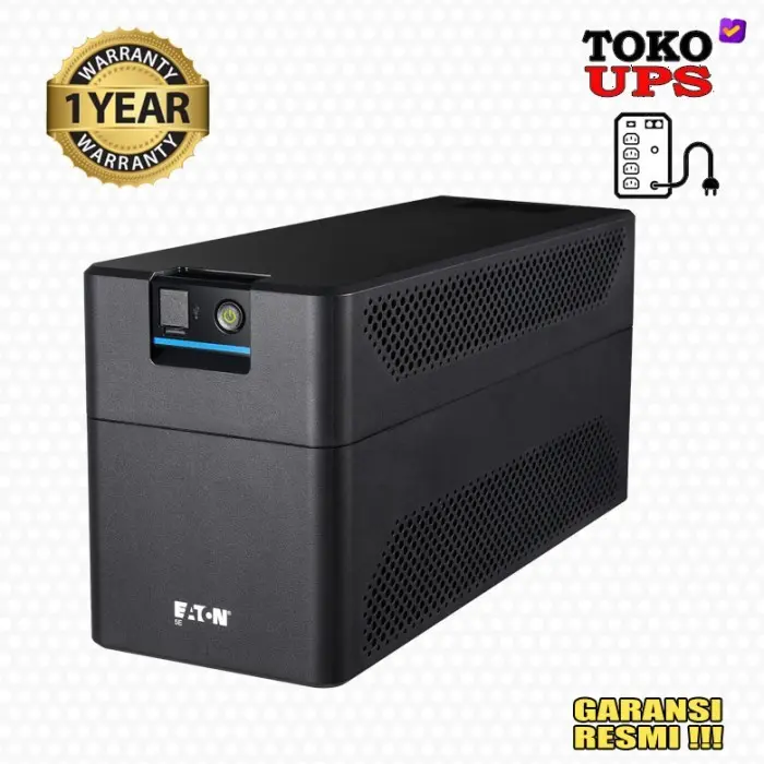 UPS EATON 5E1600iUSB Gen2 5E1600 5E1600i 1600VA 900W C14 C13(6x) Tower 1