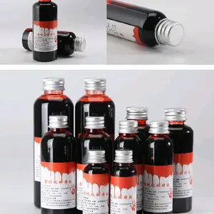 Darah Palsu Mainan Prank Murah Aman Fake Blood Cosplay Make Up Luka Pertunjukan Halloween