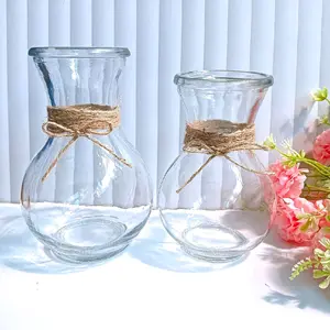 Vas Bunga Kaca Cembung Besar Murah/ vas Tanaman Air