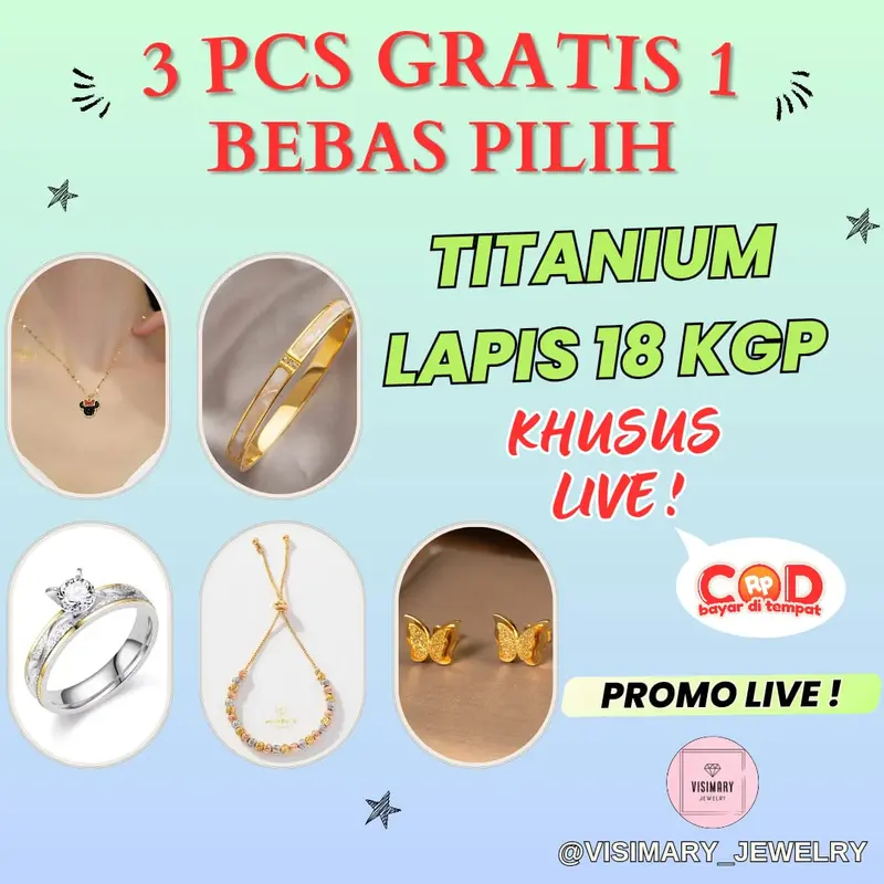 Birth Stone Moon Pendant Kalung Crystal by Her Jewellery Shop