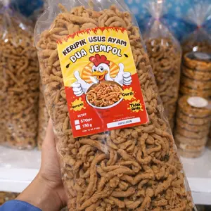 Keripik Usus 2 Kg Renyah Gurih Camilan Snack Grosir Murah Bisa Ecer Siap Kirim