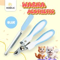 Gambar Hobilic Gunting Kuku Kucing Anjing Set + Kikiran Perlengkapan Grooming Pet Nail Clipper Kikir Kuku - Pink dari Hobilic Kota Administrasi Jakarta Pusat 4 Tokopedia