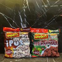 Gambar Kacang Ayam Iput & Rempah Khas Makassar Sharepack Isi 9 - Iput dari Pusat Oleh Oleh Bu Rudy Kota Surabaya 2 Tokopedia