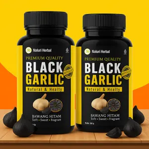 Black Garlic Kating Premium Bawang Kating Hitam Permentasi Bawang Hitam Kating Herbal Original