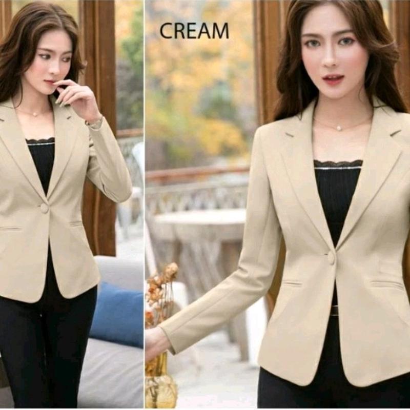 NEW!! FASHION TERKINI/BLAZER WANITA FORMAL/JAS WANITA MASA KINI/JAS BISNIS WANITA/JAS KANTOR WWANITA 7