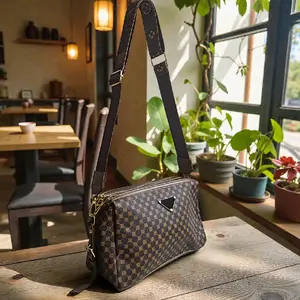 Tas Selempang slingbag Wanita 2 ruang eudora bahan motif terbaru