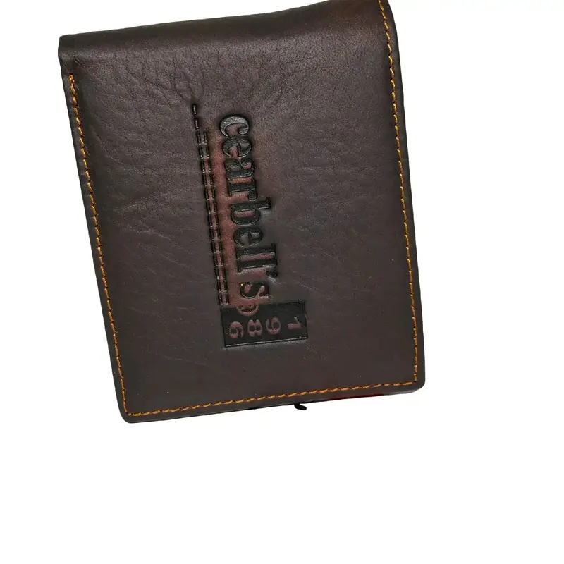 Dompet Pria Kulit Sapi Import Model 3 Dimensi dengan Kartu 0