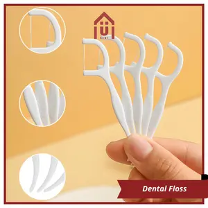 UNISO - DENTAL FLOSS BENANG PEMBERSIH SELA GIGI PORTABLE BOX DENTAL FLOSS